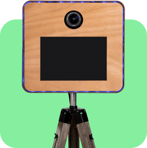 Photo booth box made by Pixel Photo Booth